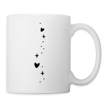 Sweet Hearts Star Decoration - Mug - white - Right