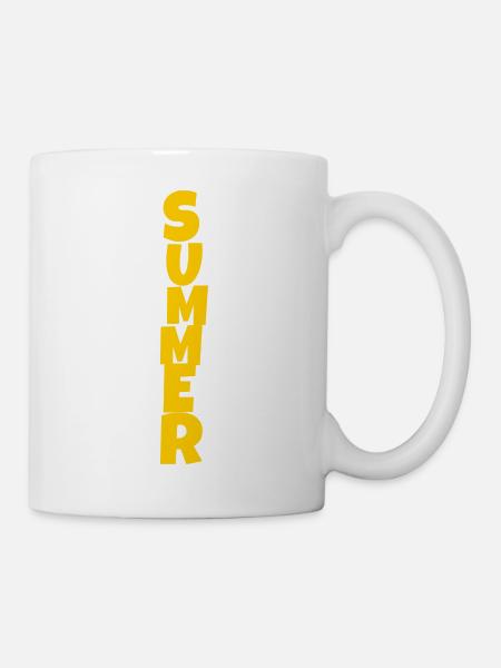 summer - Tasse - Weiß