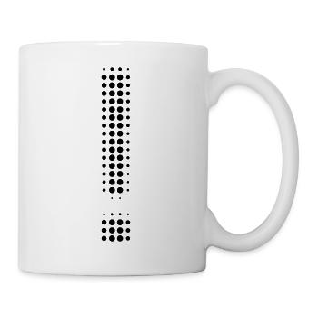 Exclamation mark - Mug - white - Right