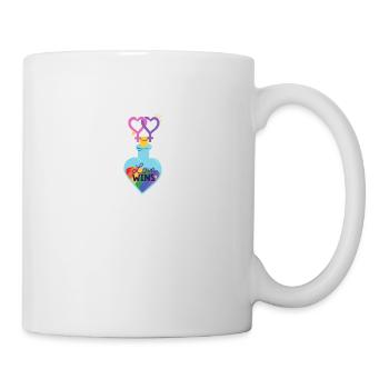 Love Wins Women - Mug blanc - blanc - Droite
