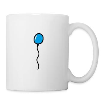 Luftballon - Tasse - Weiß - Rechts