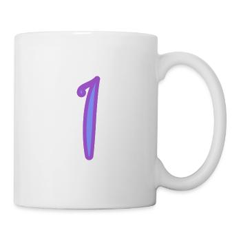 1. 1 YEAR. 1st ANNIVERSARY. 1 YEAR BIRTHDAY - Mug - white - Right