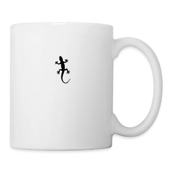 Gecko - Tasse - Weiß - Rechts