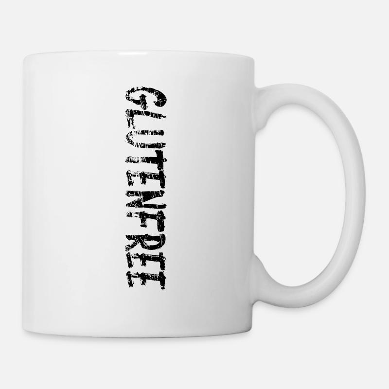 Gluten Free Celiac Saying Gift - Mug - white