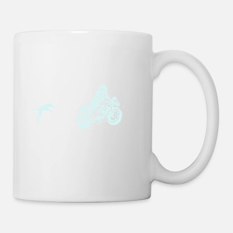 motocycle - Mug blanc - blanc
