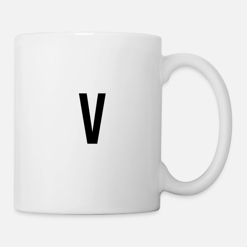 Buchstabe A Name Geschenk Geschenk Junggeselle - Tasse - Weiß