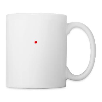 J’aime ma petite amie latina très chaude - Mug blanc - blanc - Droite