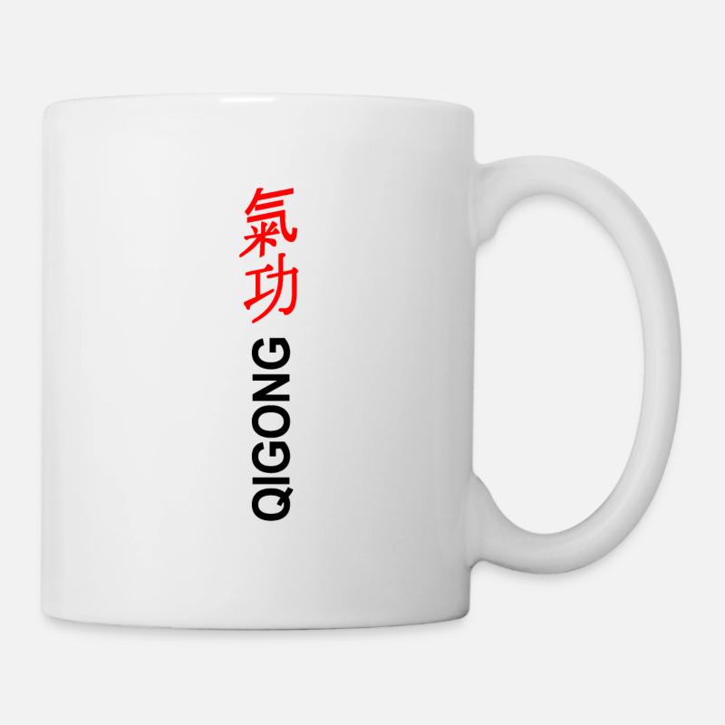 Qigong - Chigong - Tasse - Weiß