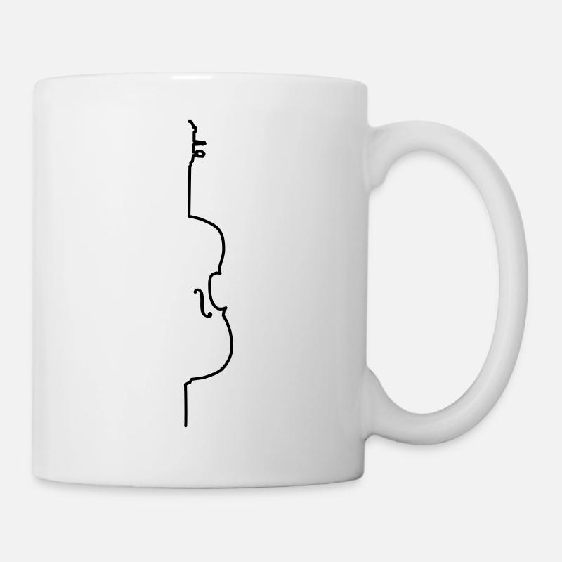cello linie - Tasse - Weiß