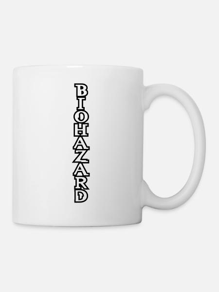 Biohazard__V015 - Tasse - Weiß