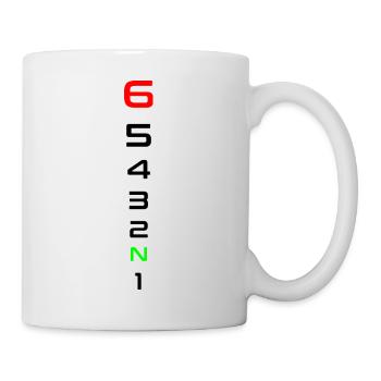 Moto Biker biker cadeau cadeau idée - Mug blanc - blanc - Droite