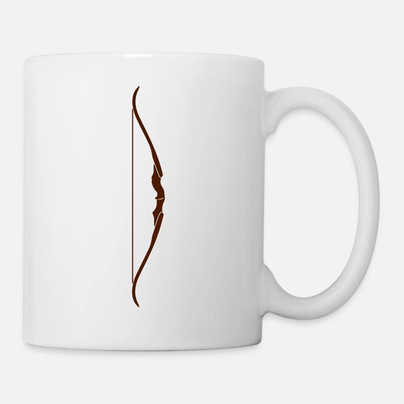 Recurvebogen - Tasse - Weiß