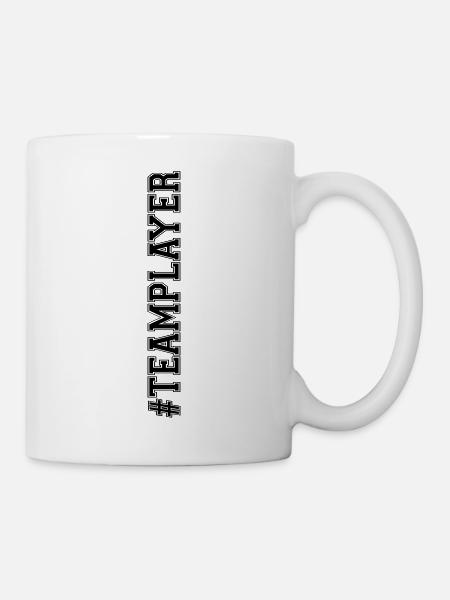 Teamplayer - Tasse - Weiß