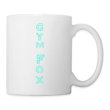 GYM FOX - Motivating Gym and Fitness Designs - Mug - white - Right