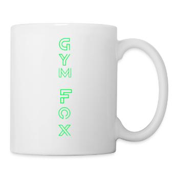 GYM FOX - Motivating Gym and Fitness Designs - Mug - white - Right