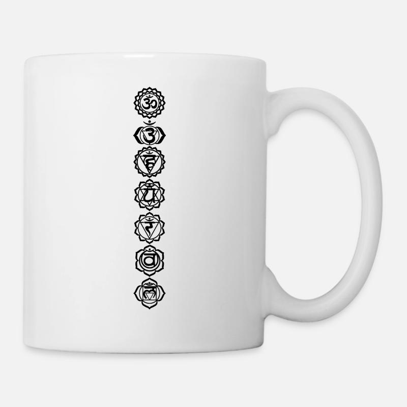 Chakras - Mug blanc - blanc