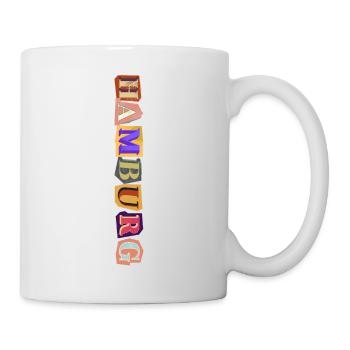 Hamburg Vibes: Love in Writing - Mug - white - Right