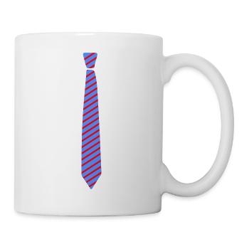 krawatte 2 - Tasse - Weiß - Rechts