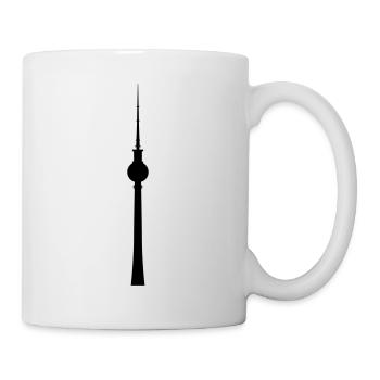 Fernsehturm Berlin - Tasse - Weiß - Rechts