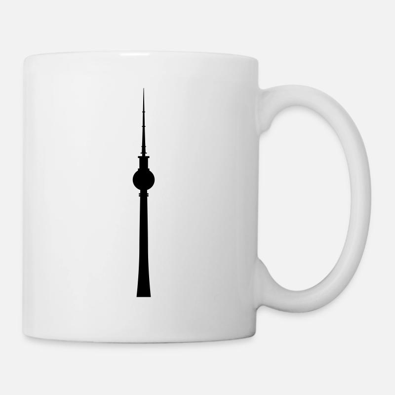 Fernsehturm Berlin - Tasse - Weiß