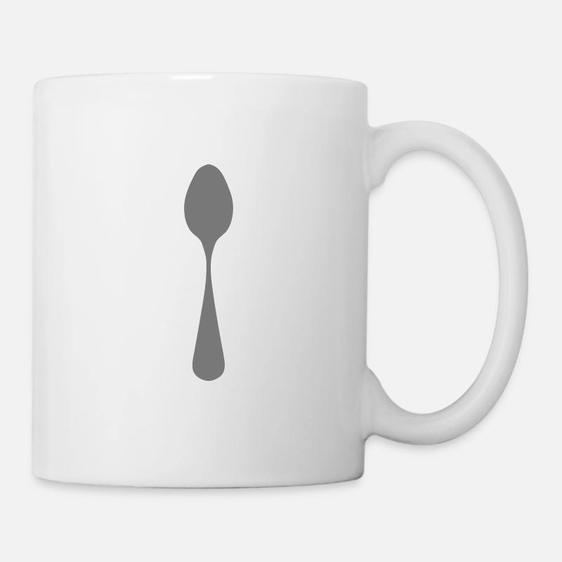 soup spoon 8 - Mug - white