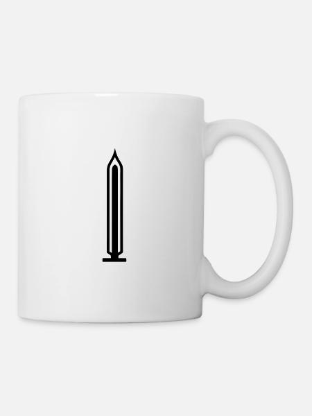 Kerze - Tasse - Weiß
