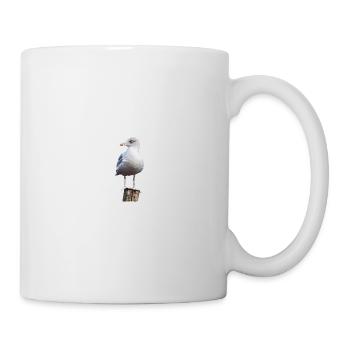 La mouette - Mug blanc - blanc - Droite