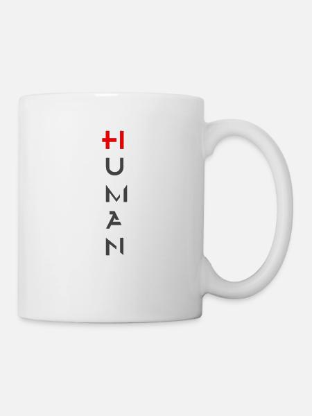 HUMAN - Mug - white