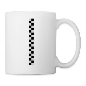 damier_2 - Mug blanc - blanc - Droite
