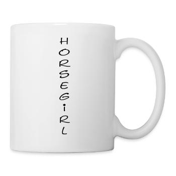 Horsegirl Leggings - Tasse - Weiß - Rechts