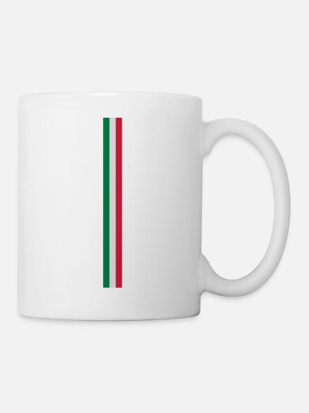 Tre strisce giù Italia - Tasse - Weiß
