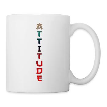 Tattoo element vector tattoo Body art attitude - Mug - white - Right