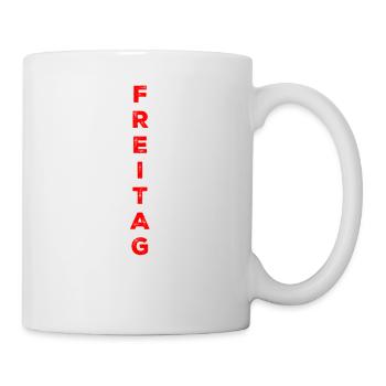 Friday - red - Mug - white - Right