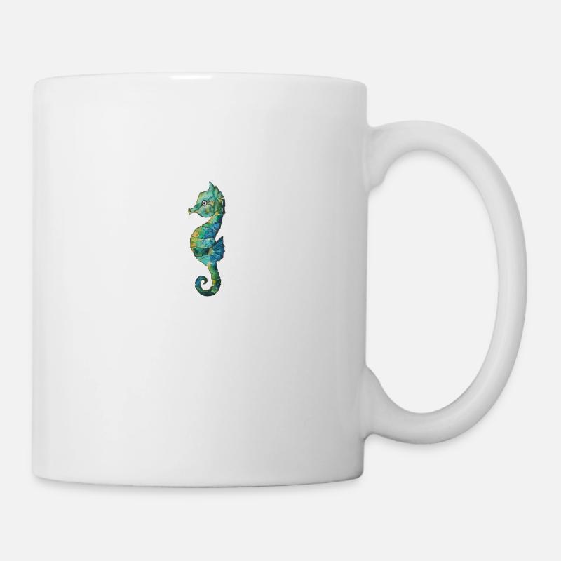 hippocampe - Mug blanc - blanc