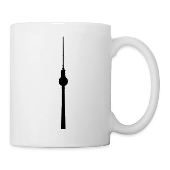 Fernsehturm - Tasse - Weiß - Rechts