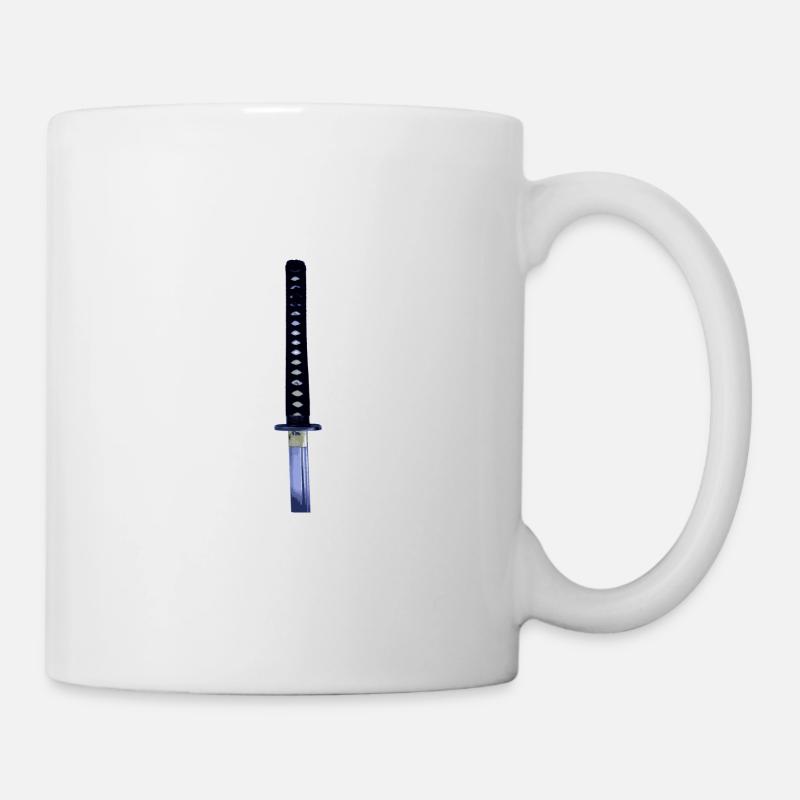 Samurai Katana - Mug blanc - blanc