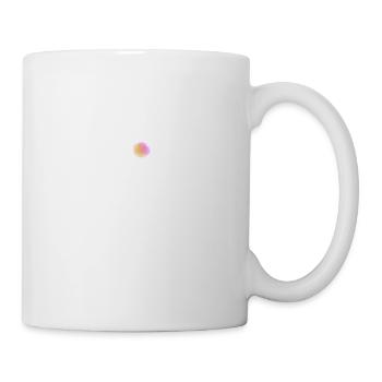 splash bunt farbe muster aufdruck comic style - Tasse - Weiß - Rechts
