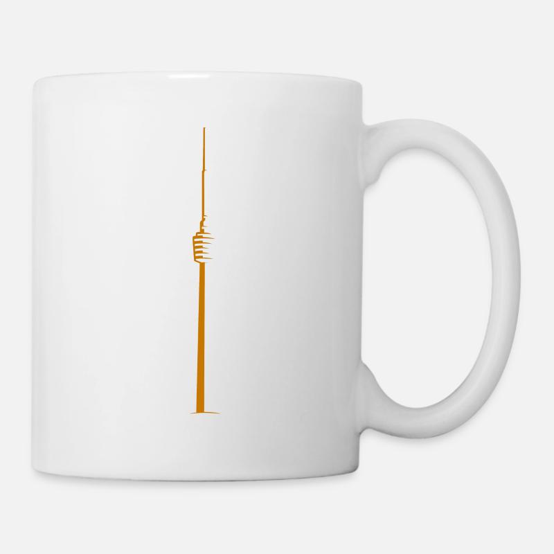 Fernsehturm#19 - Tasse - Weiß