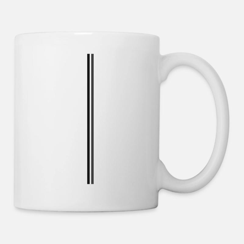 lines - Mug - white