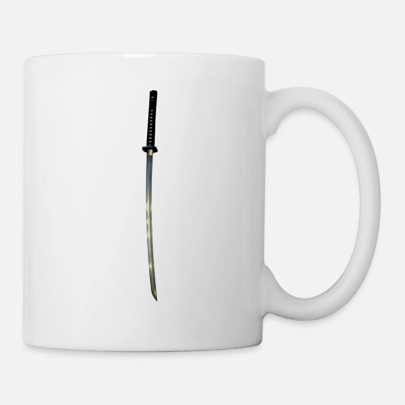Samurai Katana - Tasse - Weiß