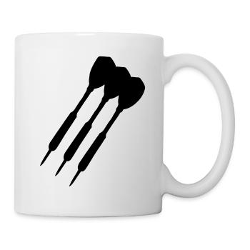 dartpfeil13 - Tasse - Weiß - Rechts