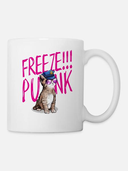 Freeze-Punk - Tasse - Weiß