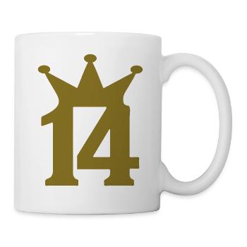 14 crown c1w7 - Mug - white - Right