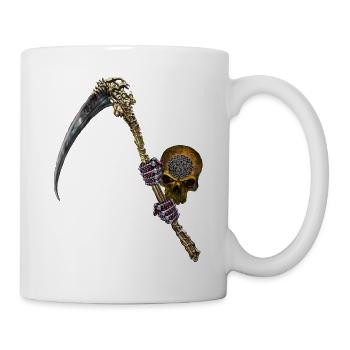 L Ankou Gants Faux.png - Mug - white - Right