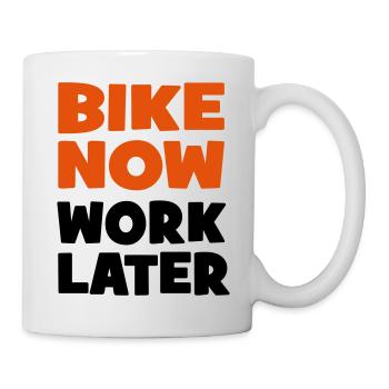 motocycle - Mug blanc - blanc - Droite