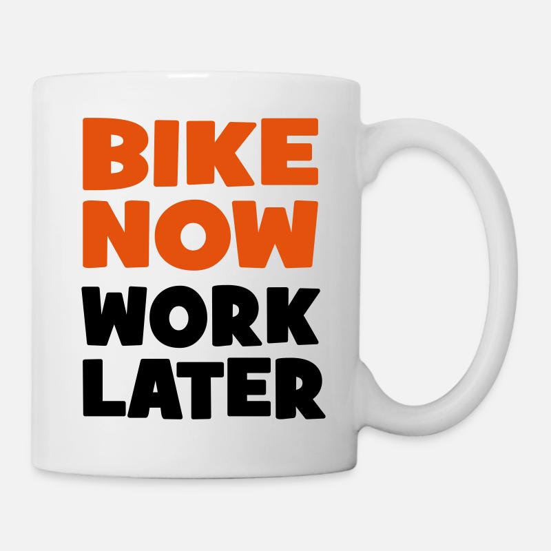 Motorrad - Tasse - Weiß