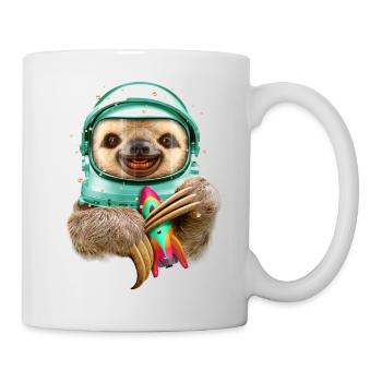 SPACESLOTH - Tasse - Weiß - Rechts