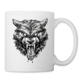 the furious darkness - Tasse - Weiß - Rechts