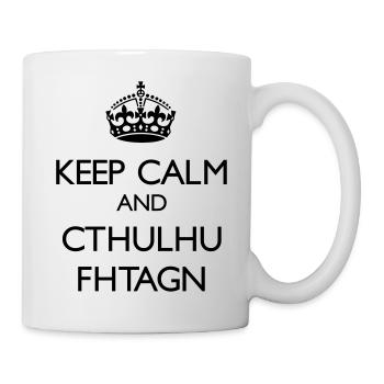 Cthulhu Fhtagn - Mug blanc - blanc - Droite