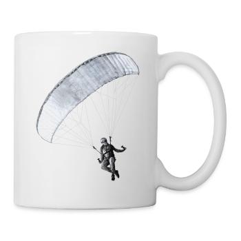 Paragleiter Bleistift - Tasse - Weiß - Rechts